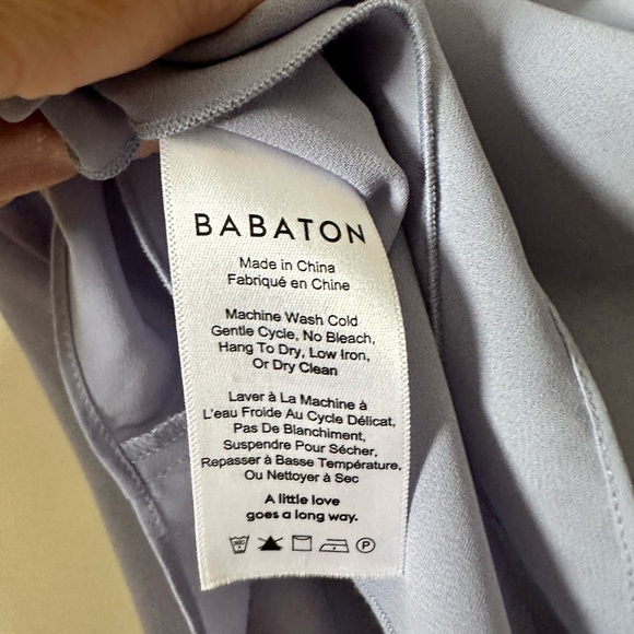 Babaton Size S Blue blouse - Picture 6 of 6